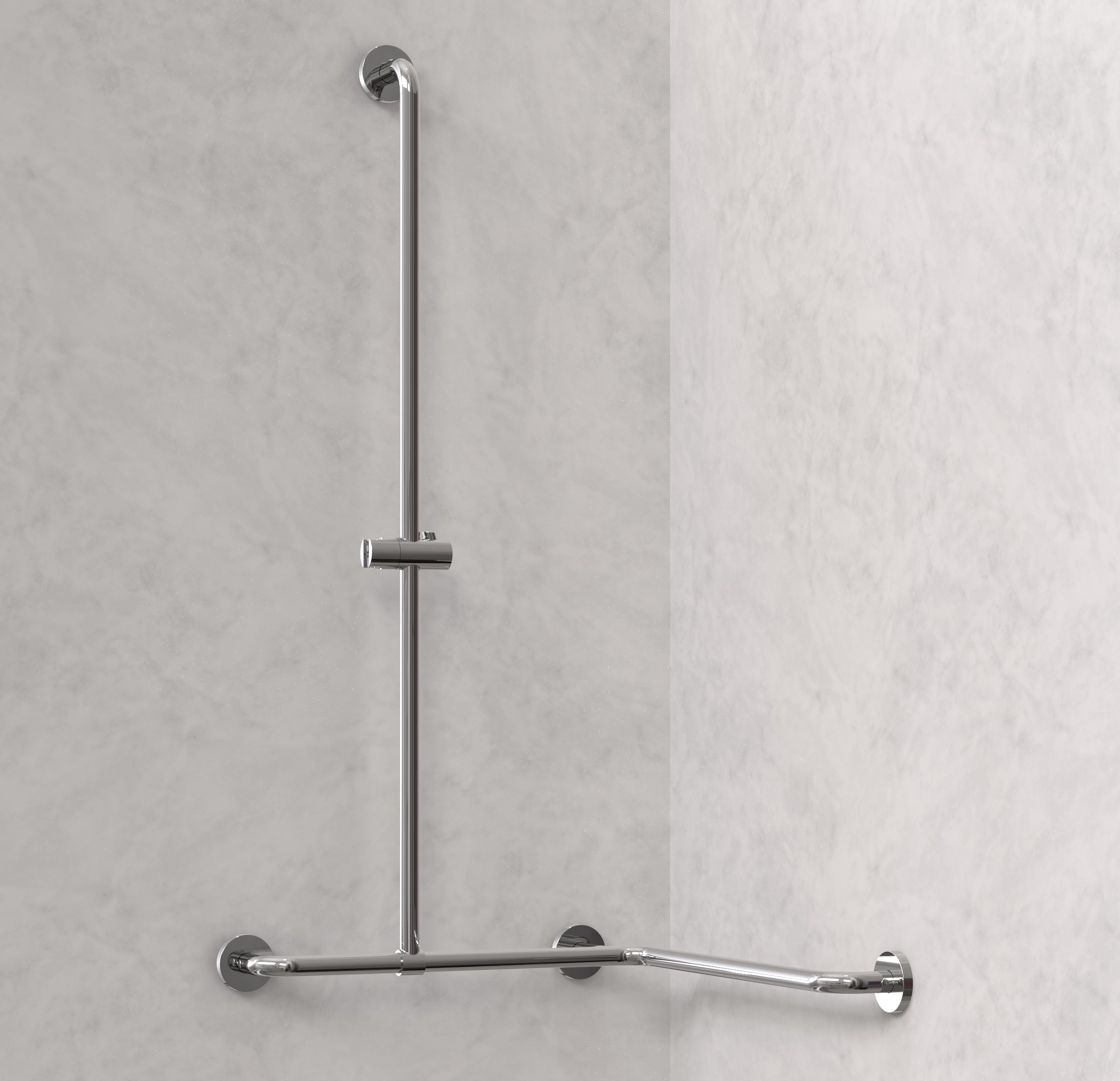 Solida steungreep, T-vorm